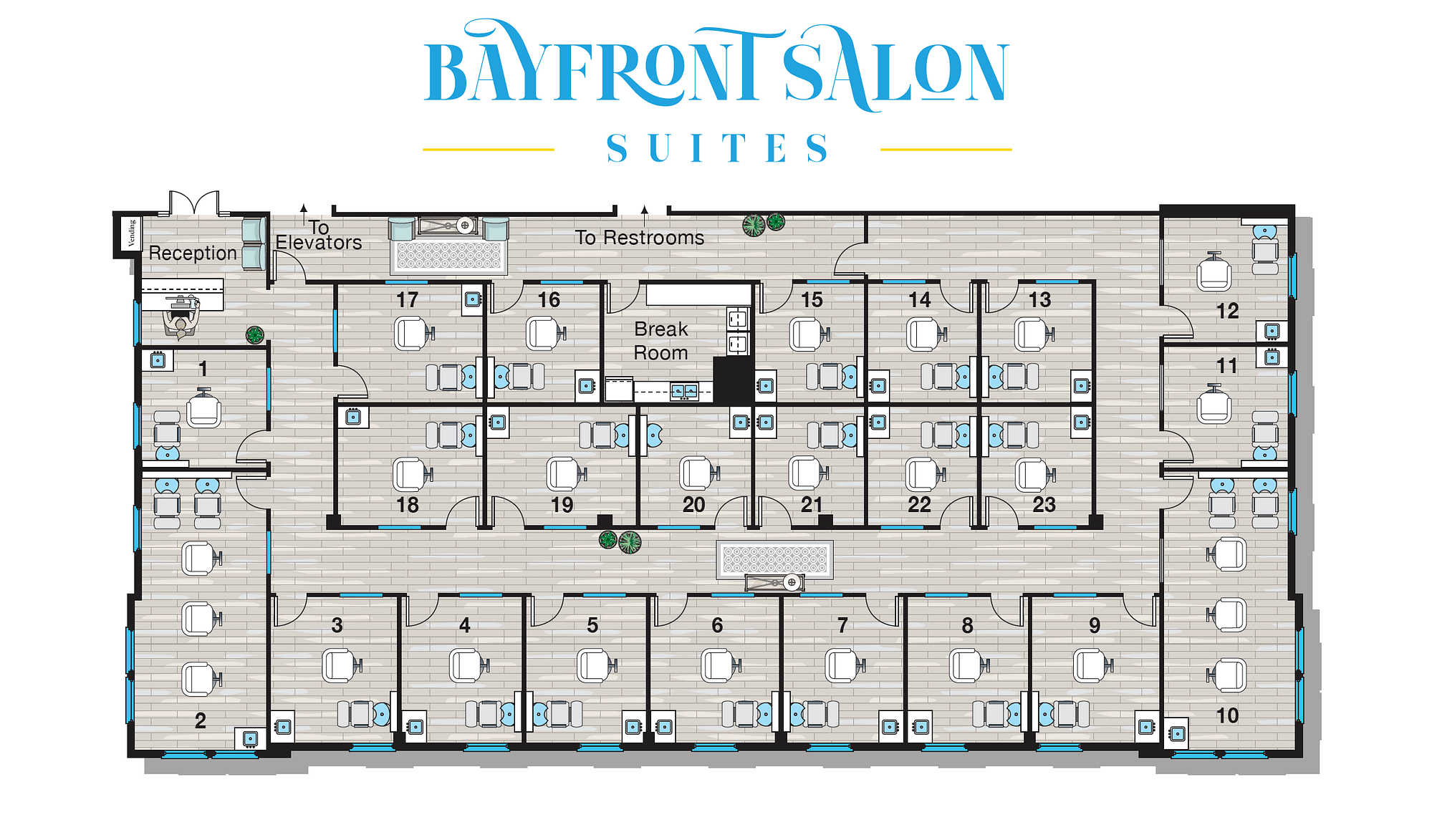 Bayfront Salon Suites Luxury Salon Suites Downtown Naples, FL